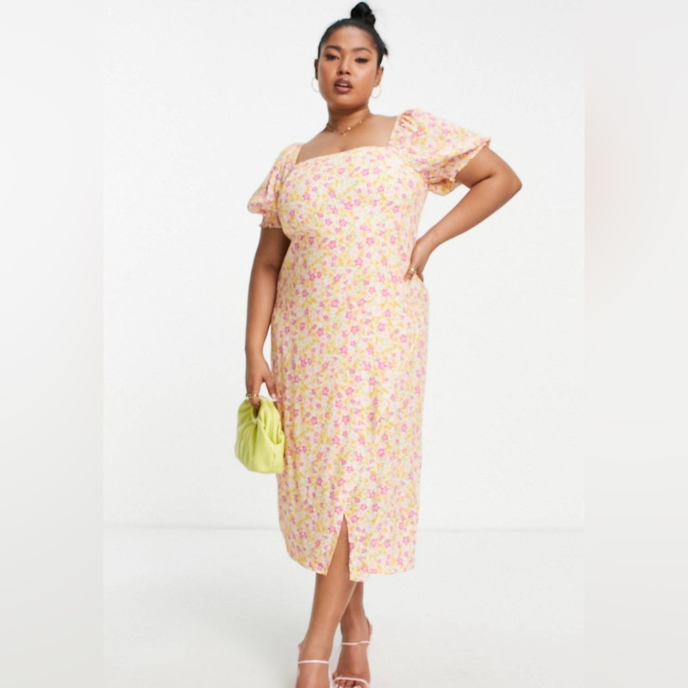 Foral Print Dress by Forever Unique